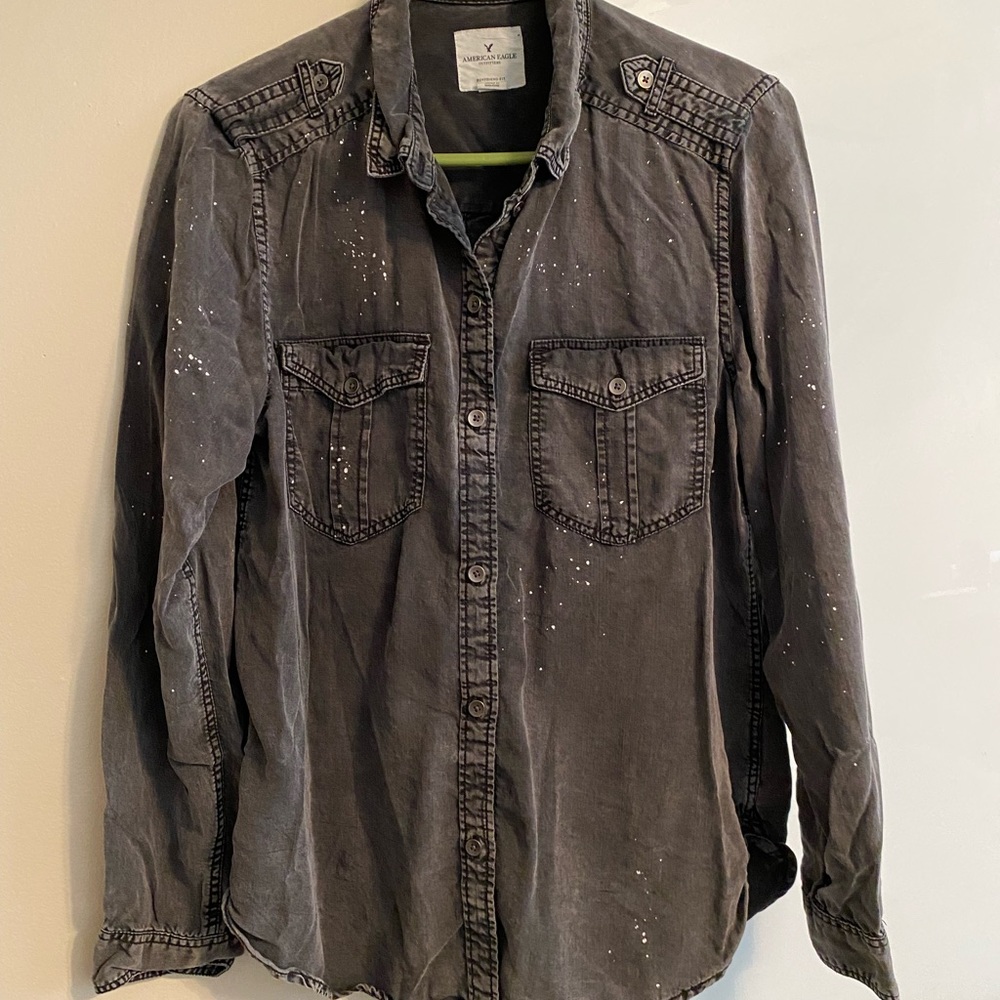 American Eagle button down